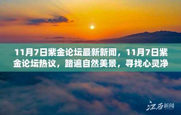 踏遍自然美景,寻找心灵净土之旅——紫金论坛热议最新新闻