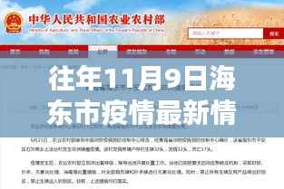 海东市疫情最新动态,科技赋能智能抗疫重塑新篇章(往年11月9日)