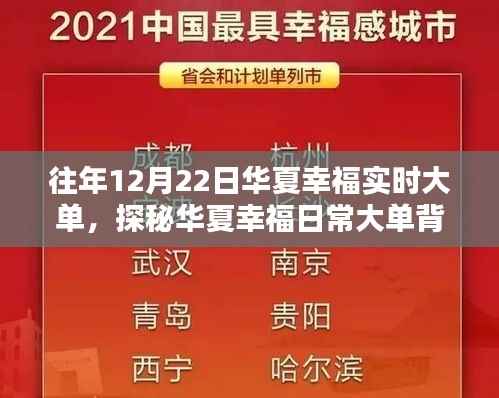 探秘华夏幸福日常大单背后的神秘小巷,独特小店揭秘日常繁华中的隐秘故事