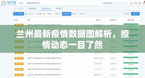 兰州最新疫情数据图解析,疫情动态一目了然