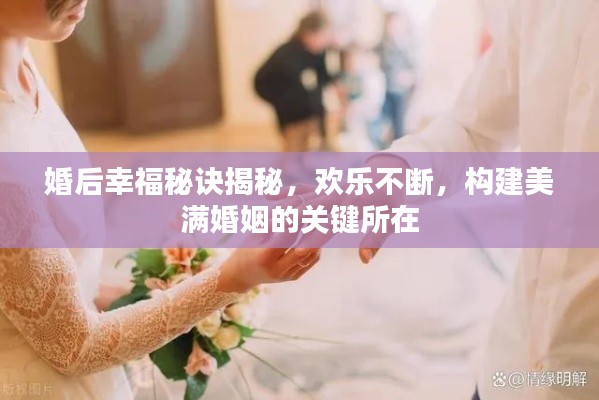 婚后幸福秘诀揭秘，欢乐不断，构建美满婚姻的关键所在