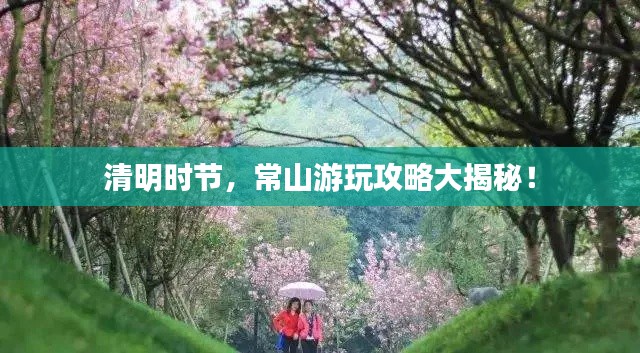 清明时节,常山游玩攻略大揭秘!